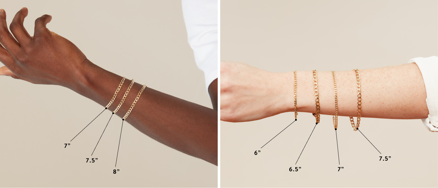 What Is The Average Size For A Bracelet At Shantafschmidto Blog