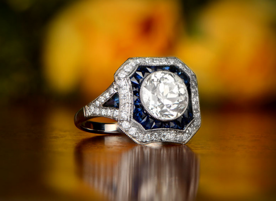 Engagement ring metals Platinium Ring